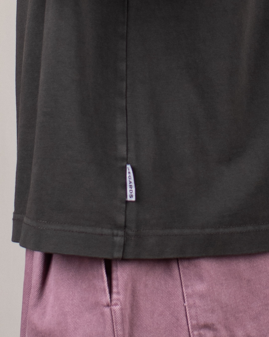 Heavy Oversize Tee Espresso Washed