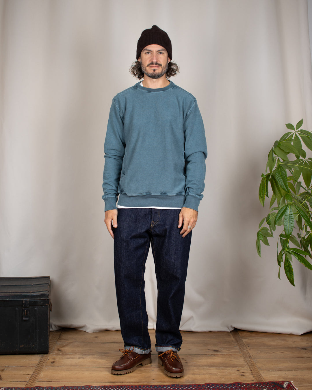 Heavy Crew Sweat P-Slate