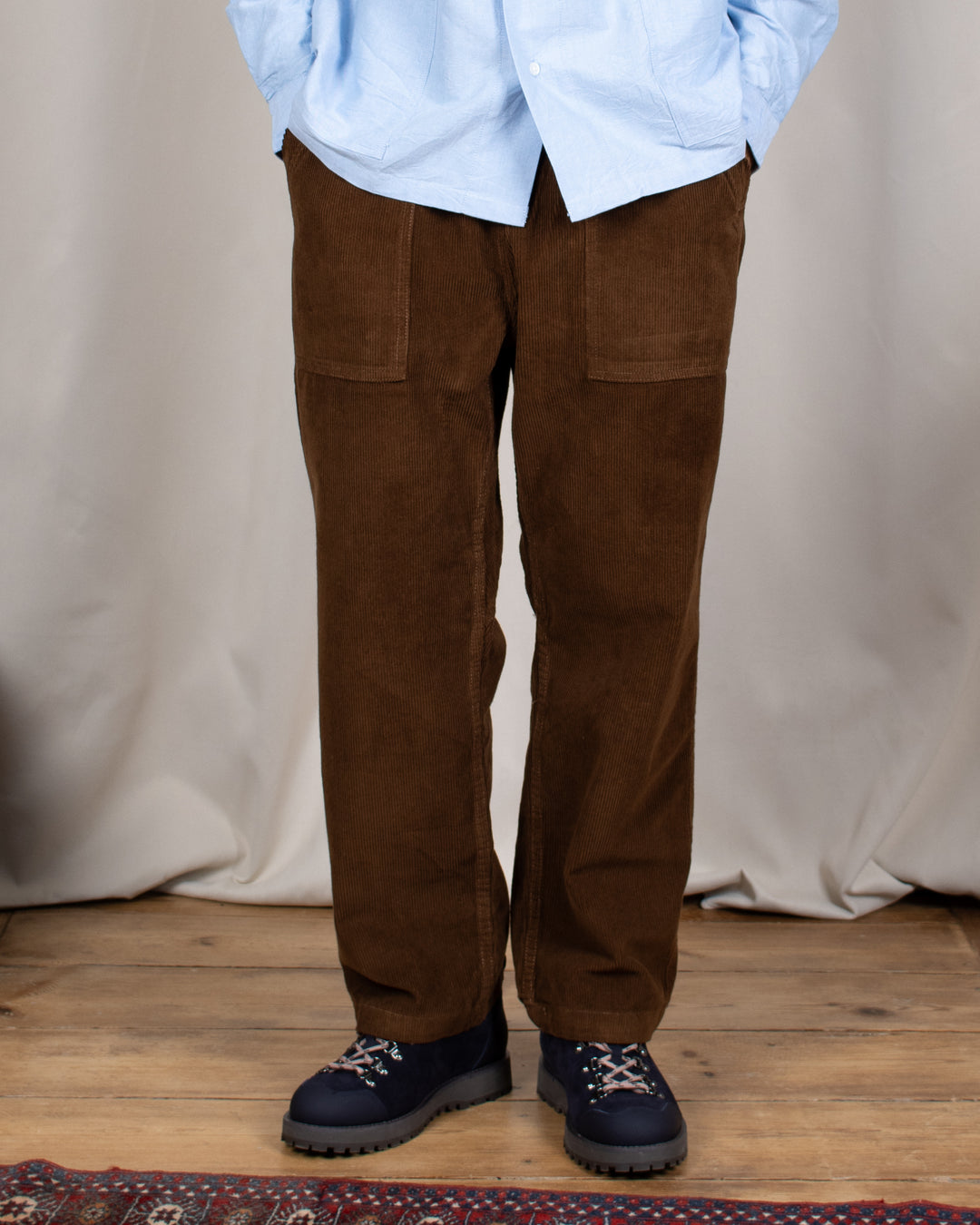 Corduroy Chef Pant Bark