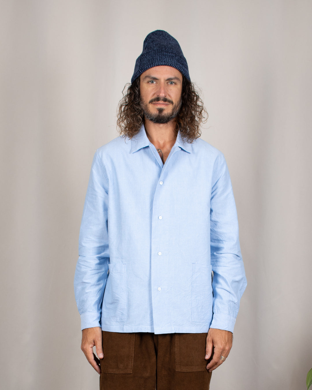 Waiter Shirt Oxford Blue