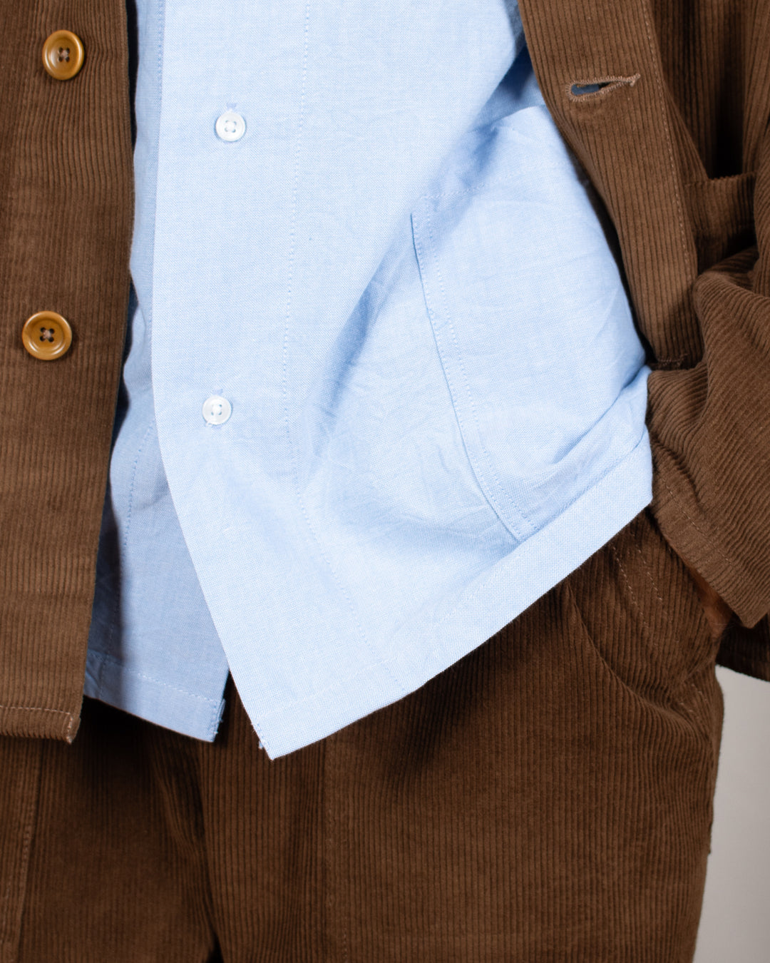 Waiter Shirt Oxford Blue