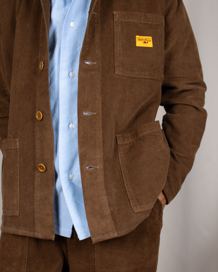 Corduroy Chore Jacket Bark