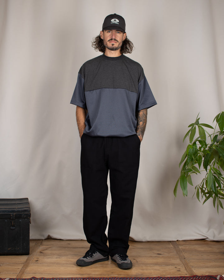 Mesh T-Shirt Charcoal