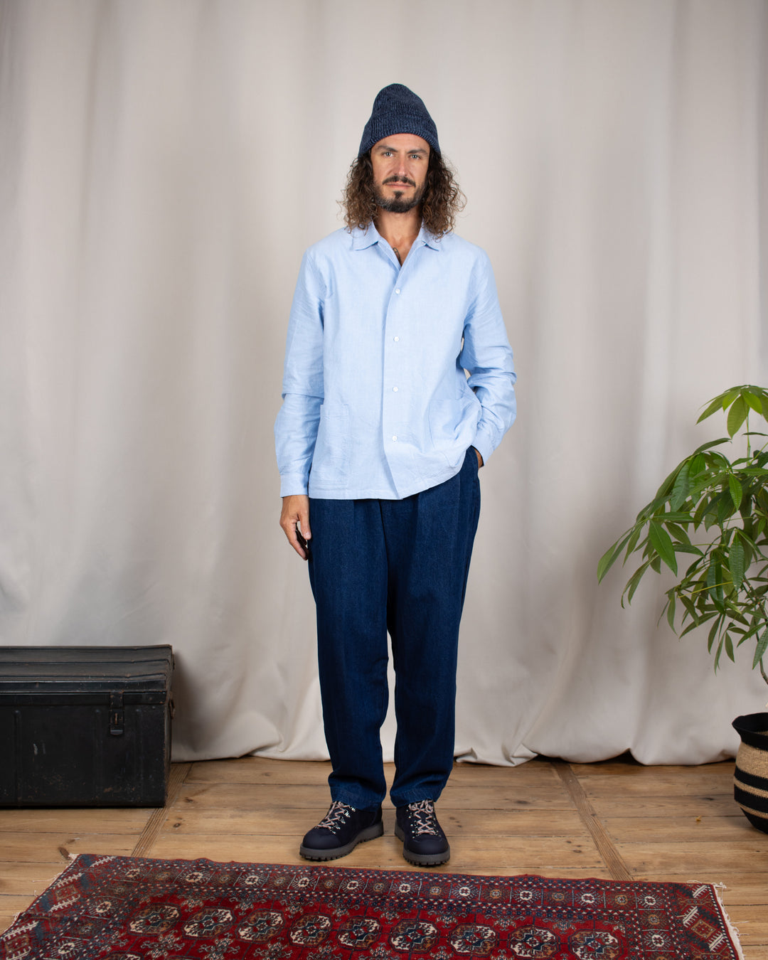 Denim Part Timer Pants One Wash