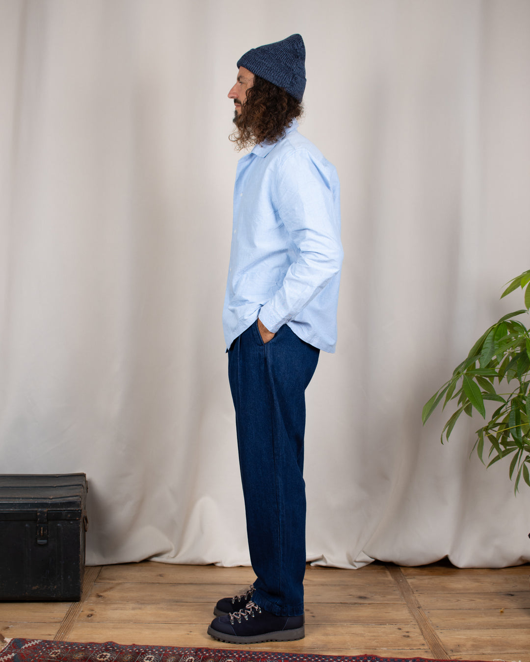 Denim Part Timer Pants One Wash