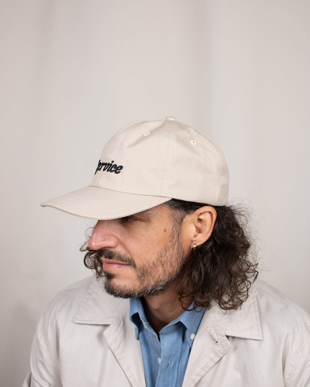 Ripstop Service Cap Ecru x Power Goods
