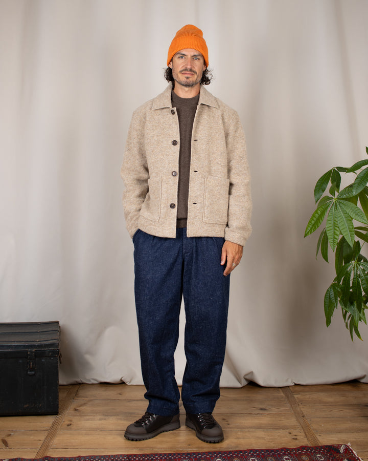 Rams Jacket Wool Fleece Fawn