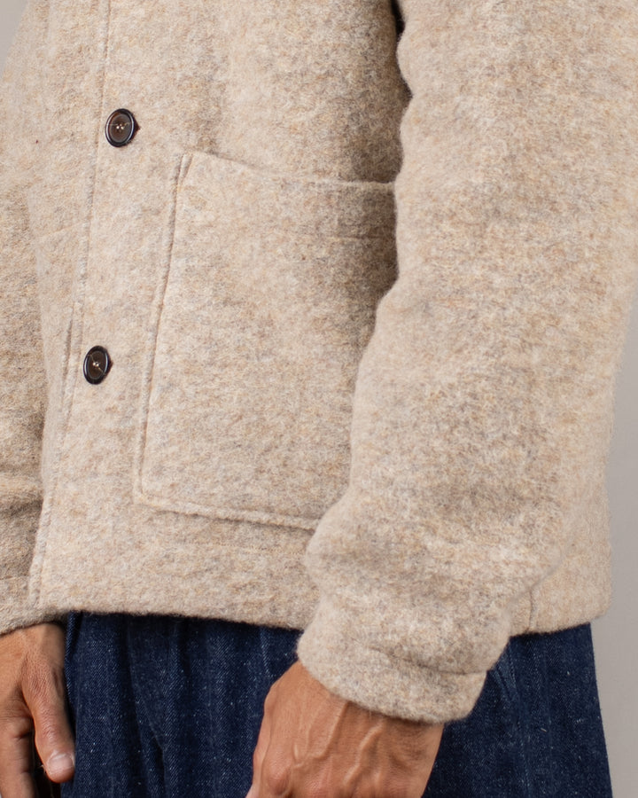 Rams Jacket Wool Fleece Fawn