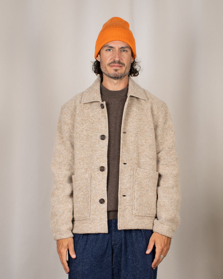 Rams Jacket Wool Fleece Fawn