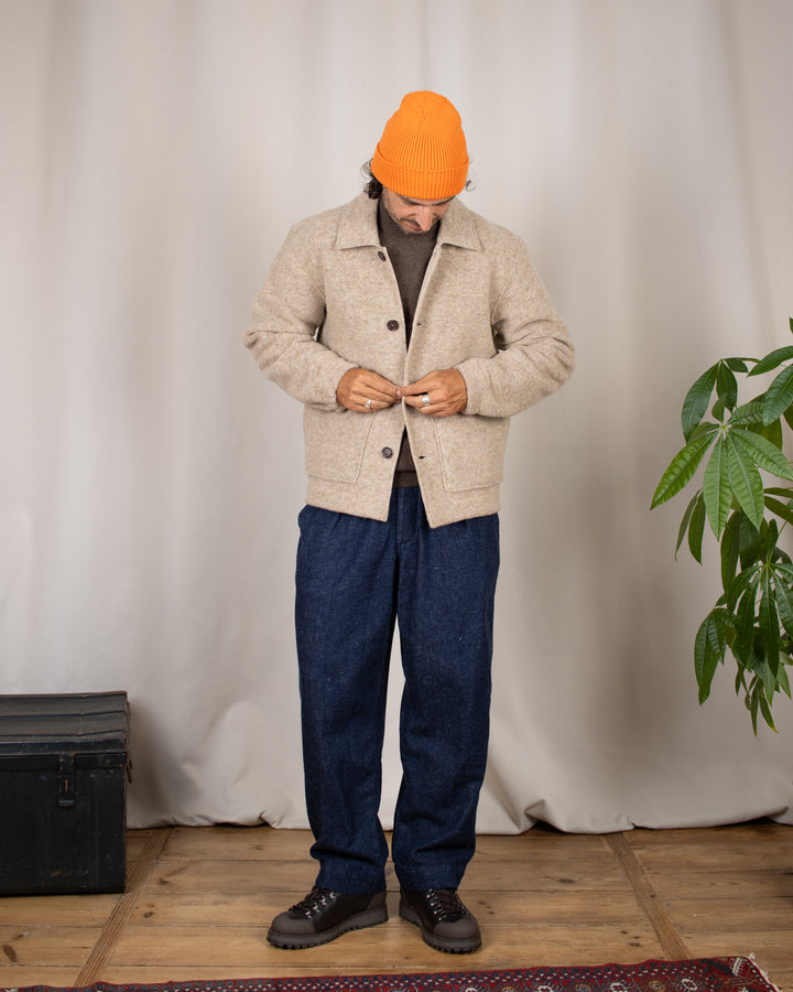 Rams Jacket Wool Fleece Fawn
