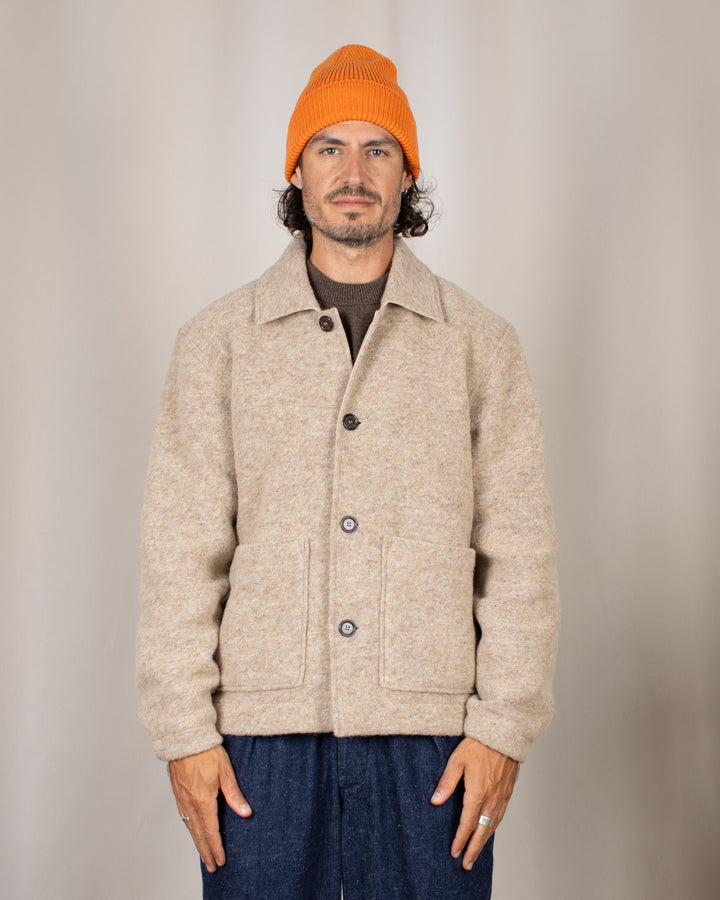 Rams Jacket Wool Fleece Fawn