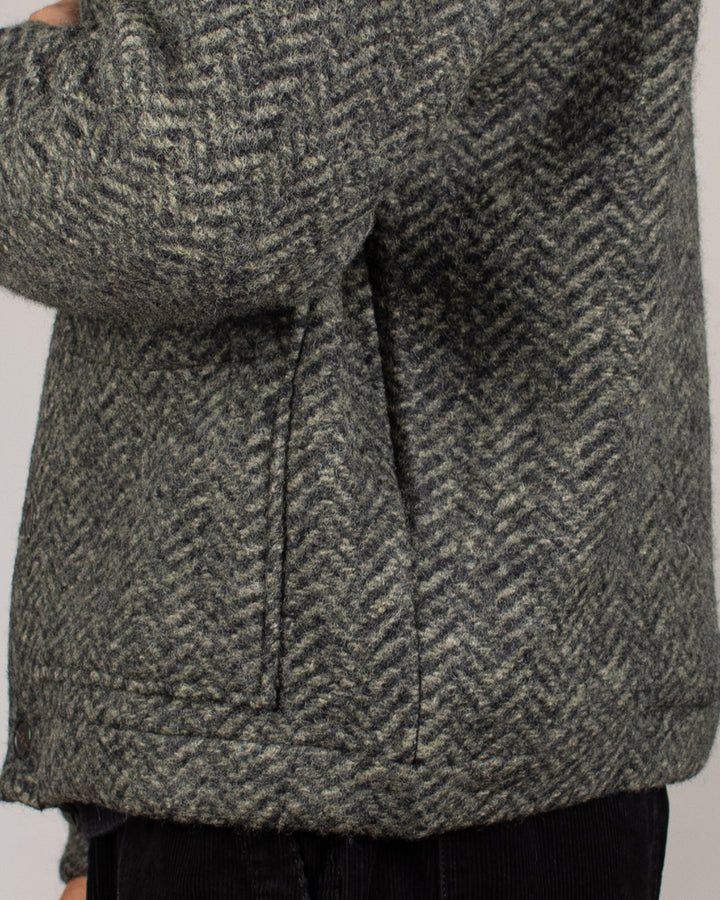 Advance Cardigan Raven Fleece Olive