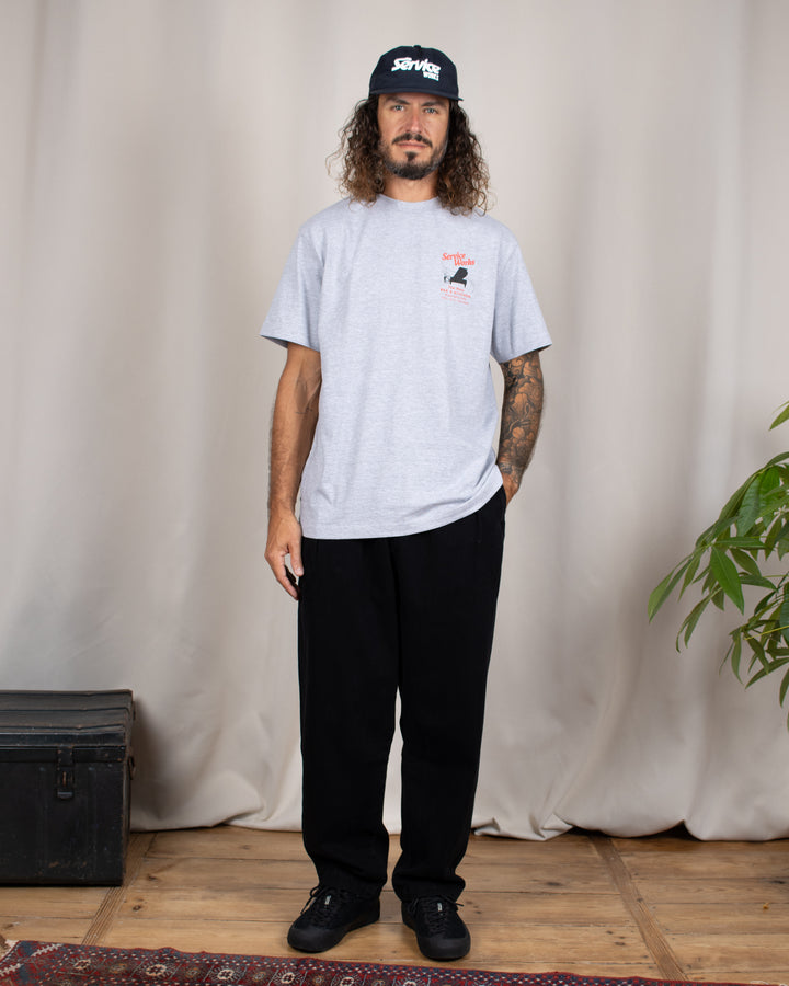 Bar Kitchen Tee Heather Grey