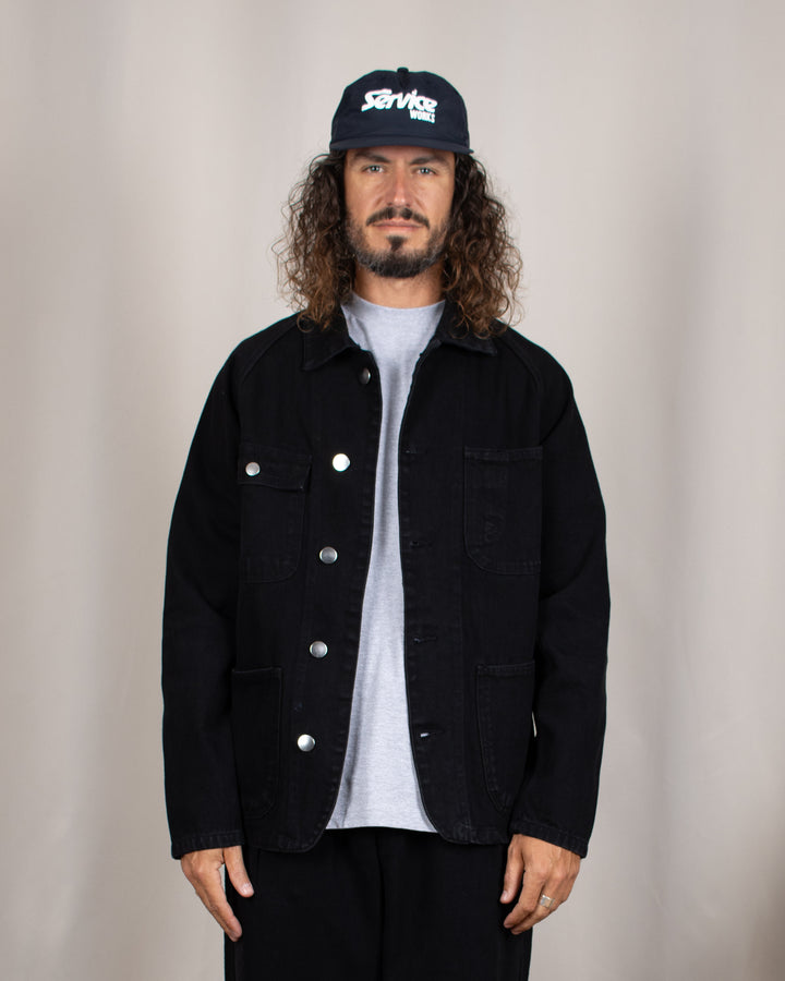 Denim Coverall Jacket 2.0 Dark Wash