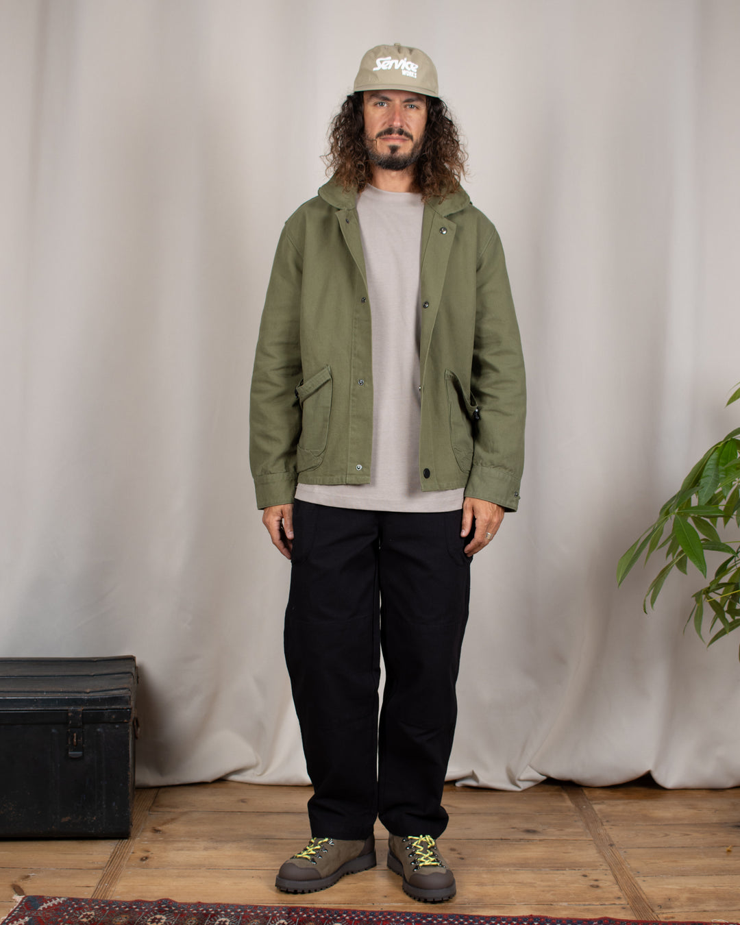 Nylon Drivers Cap Khaki x Power Goods