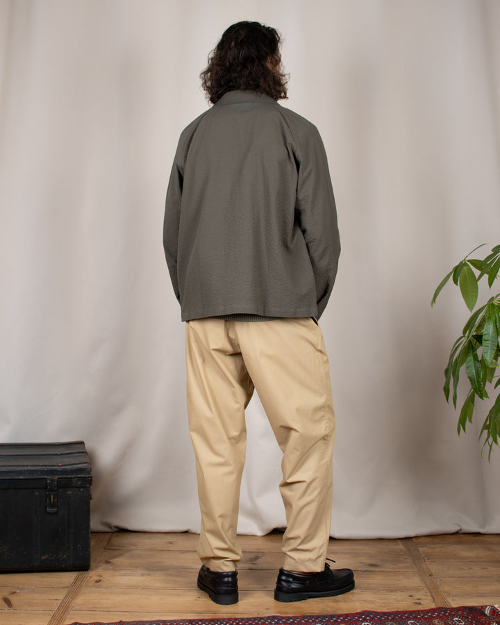 Our Coach Jacket Seersucker Kaki