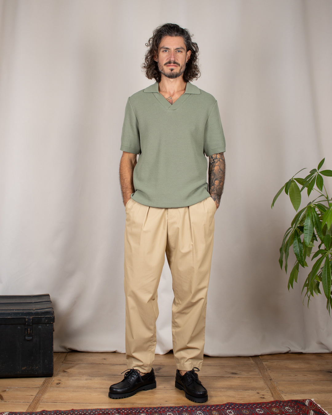 Polo Agop Vert Militaire