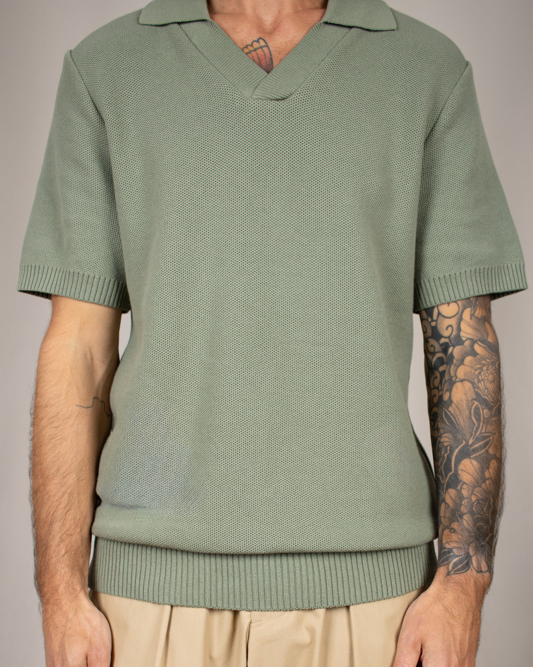 Polo Agop Vert Militaire