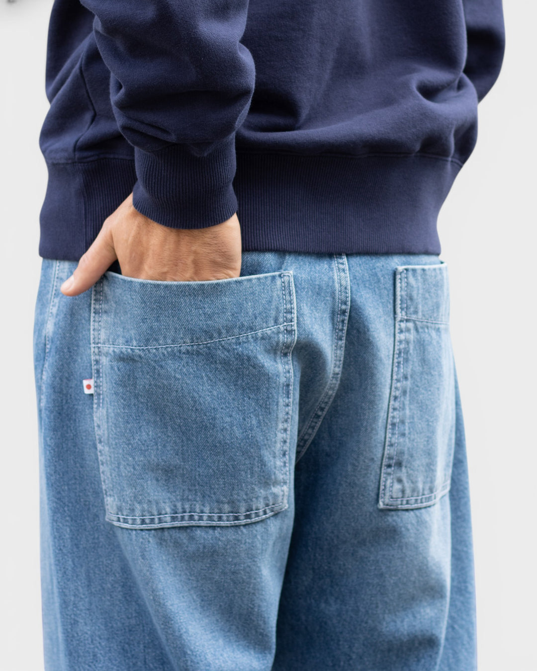 Japan Square Pocket Jeans Mid Used