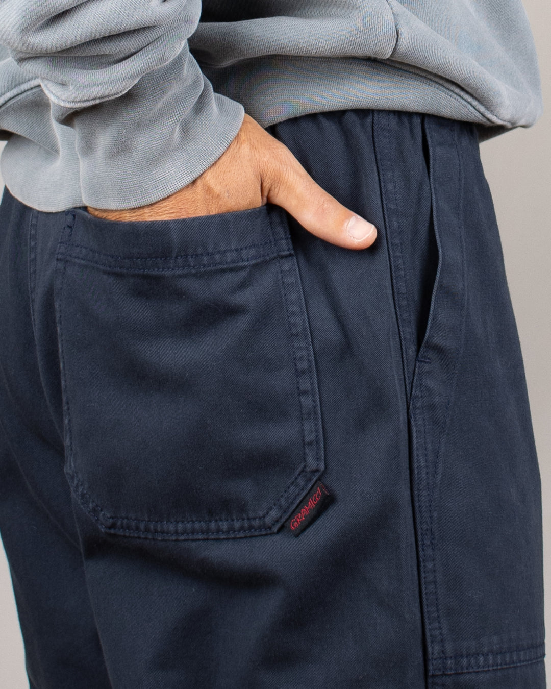Loose Tapered Ridge Pant Double Navy