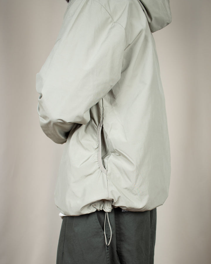 Ripstop Snap Hoodie Light Khaki