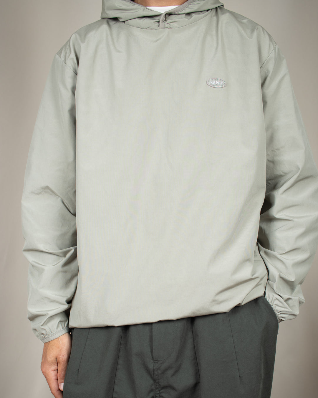 Ripstop Snap Hoodie Light Khaki