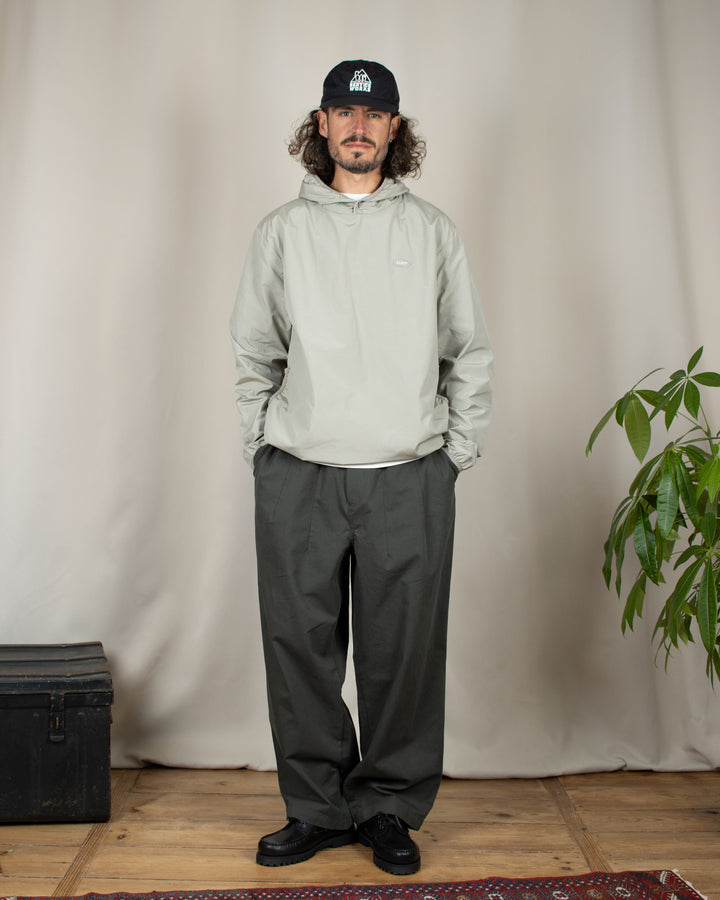 Ripstop Snap Hoodie Light Khaki