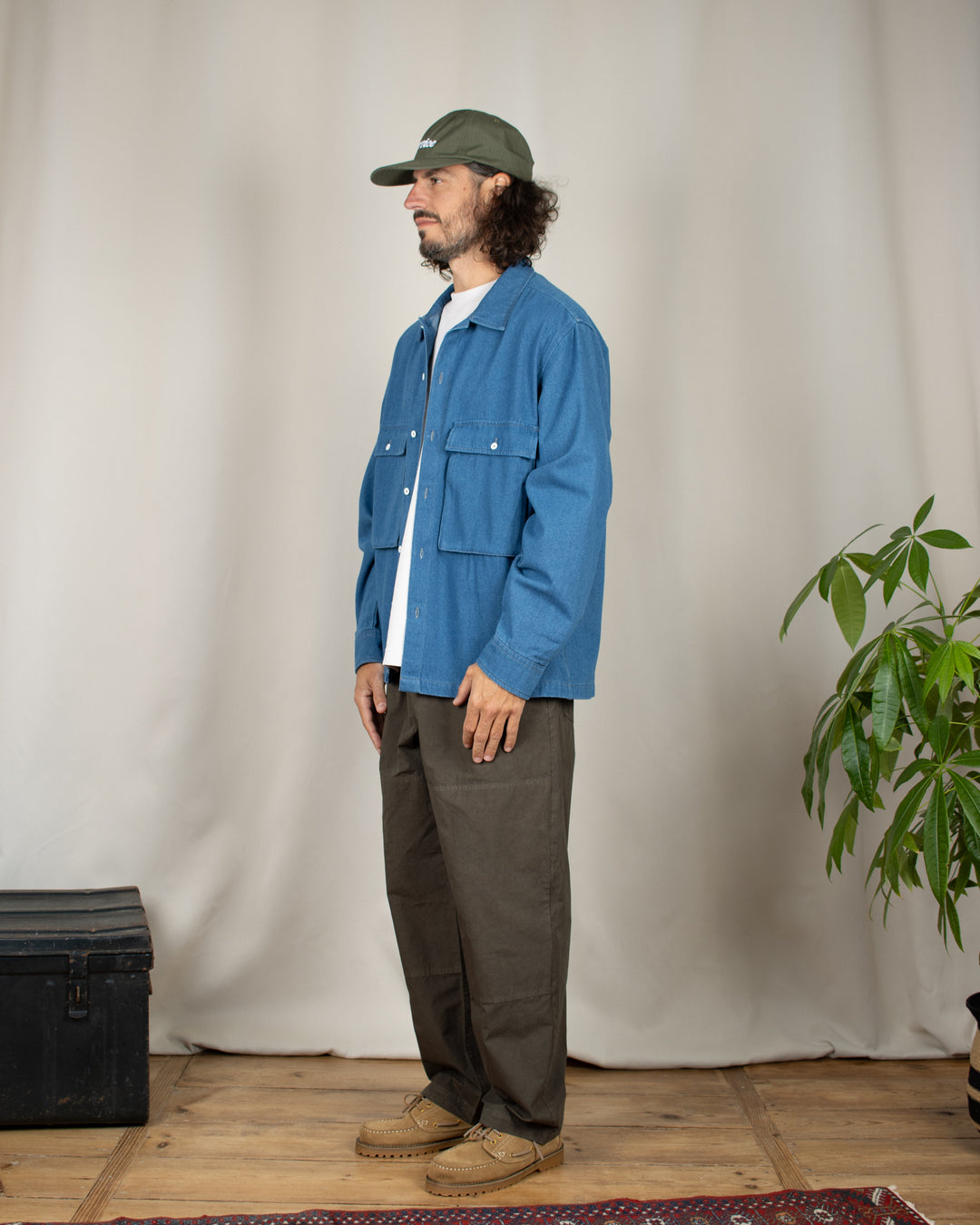 Billy Shirt Denim Blue