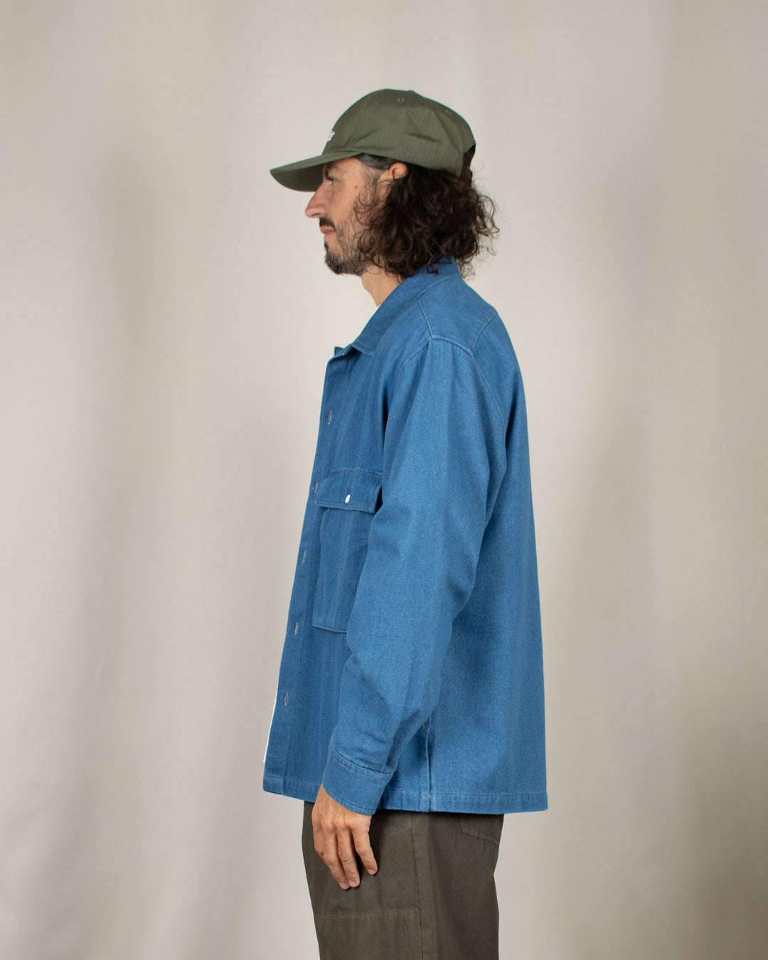 Billy Shirt Denim Blue