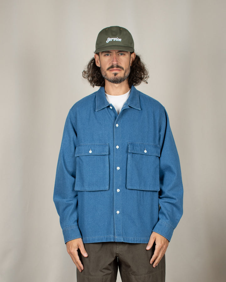 Billy Shirt Denim Blue