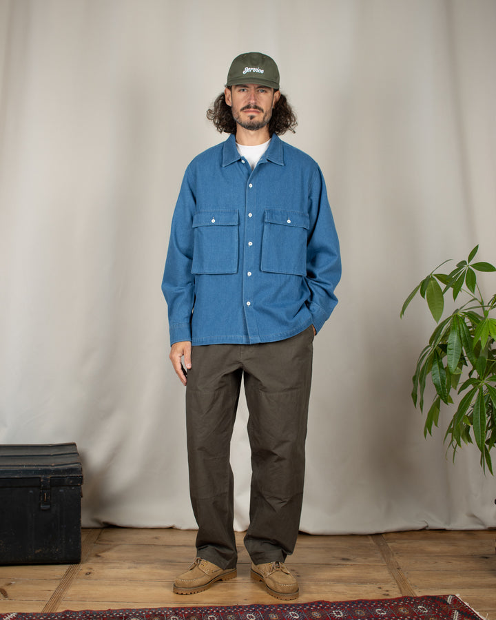 Billy Shirt Denim Blue