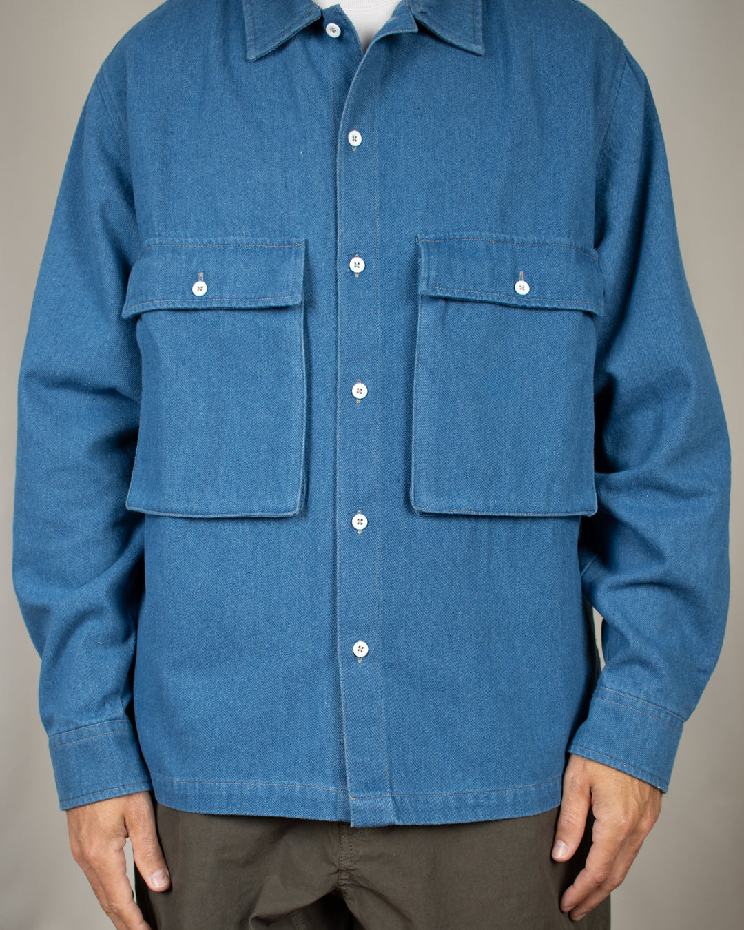Billy Shirt Denim Blue