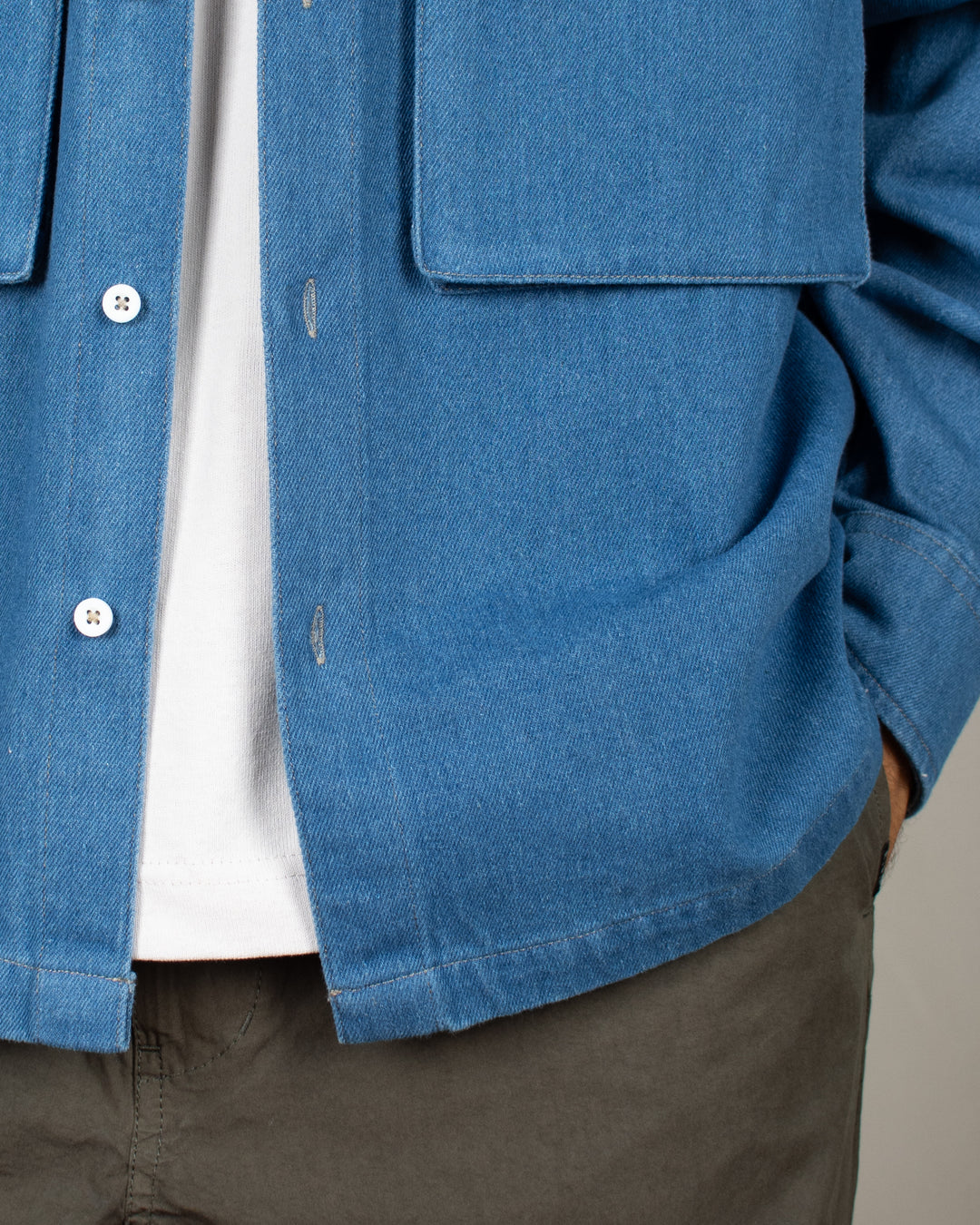 Billy Shirt Denim Blue