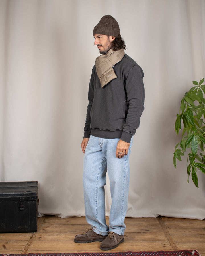 Basic Down Scarf Khaki