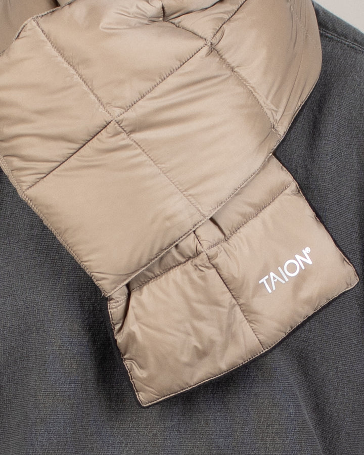 Basic Down Scarf Khaki