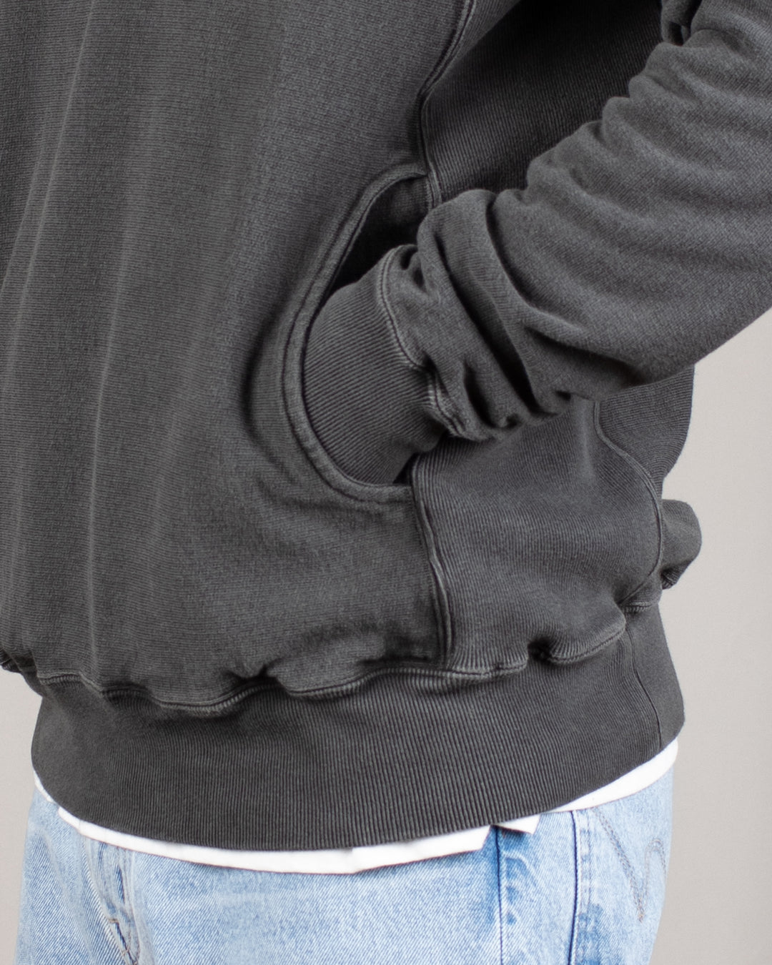 Heavy Crew Sweat P-Black