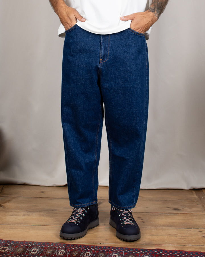 Japan Square Pocket Jeans Blu