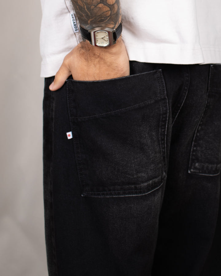 Japan Square Pocket Jeans Sonic Black