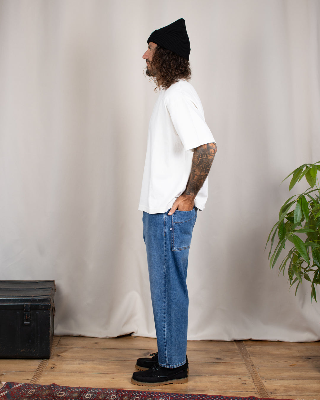 Japan Square Pocket Jeans Mid Used