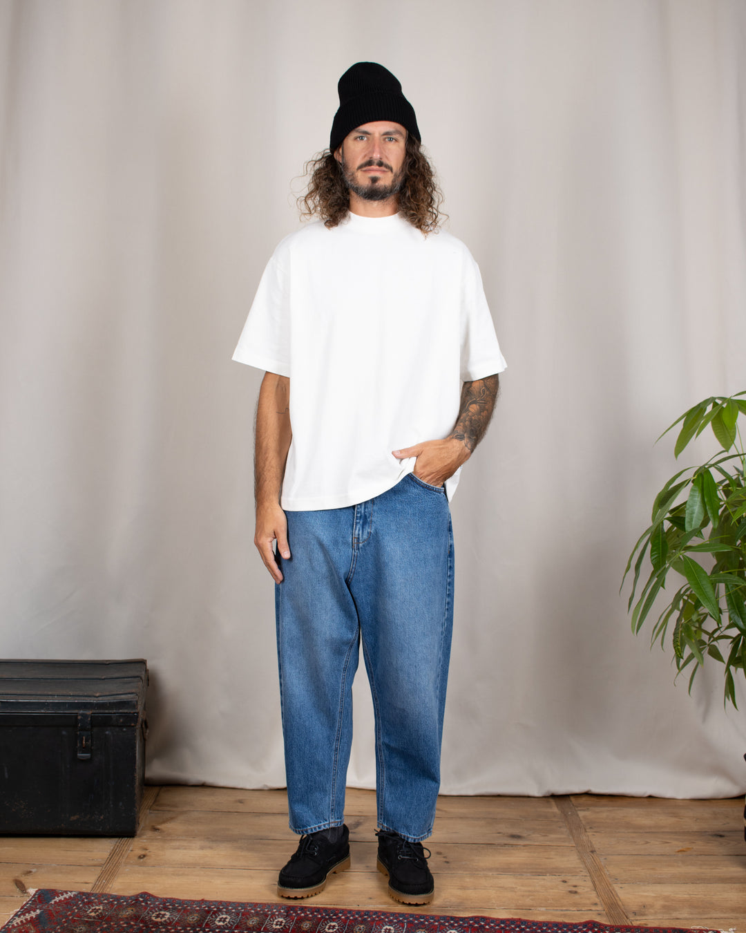 Japan Square Pocket Jeans Mid Used