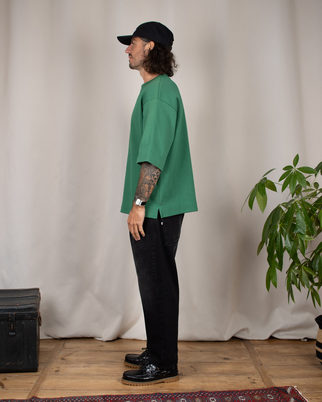 T-Shirt Vahé Manches Courtes Vert