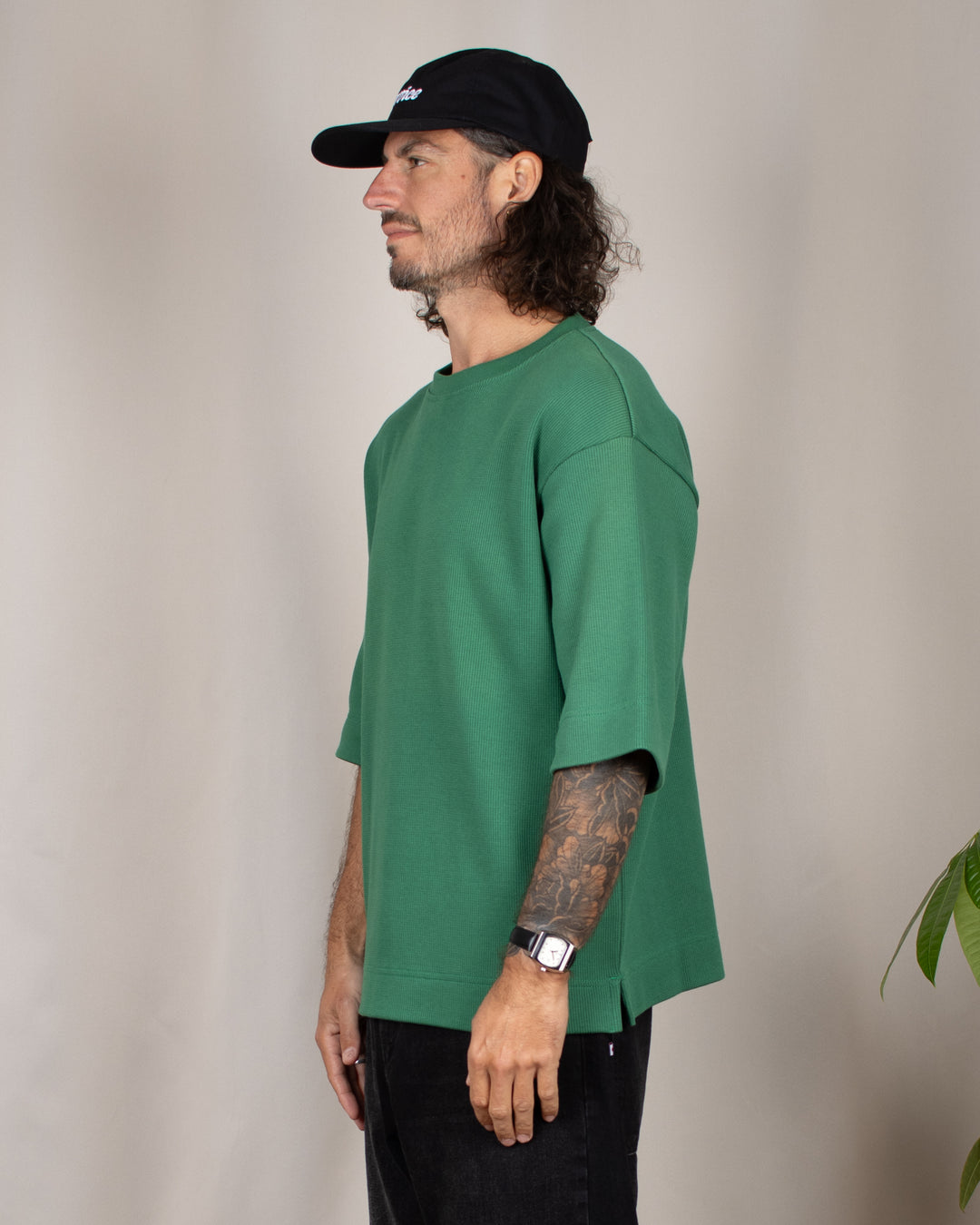 T-Shirt Vahé Manches Courtes Vert