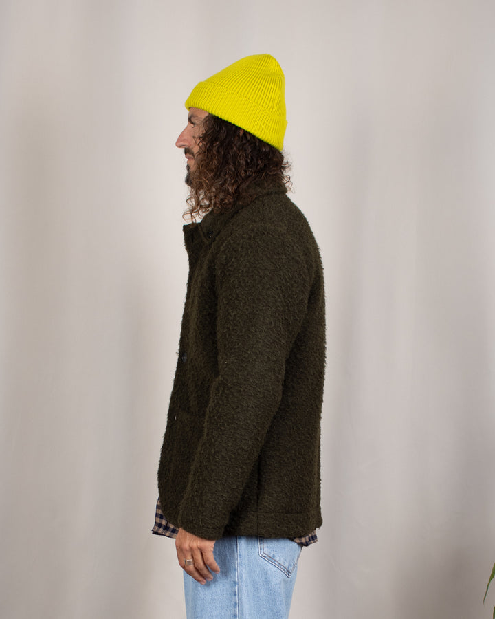 York Wool Fleece Jacket Verdone