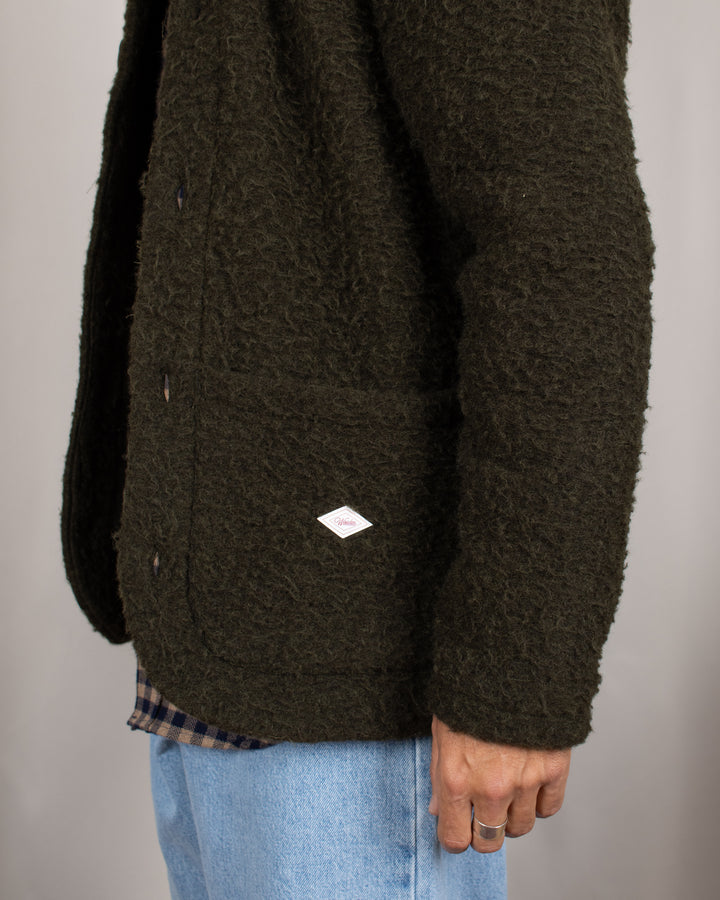 York Wool Fleece Jacket Verdone