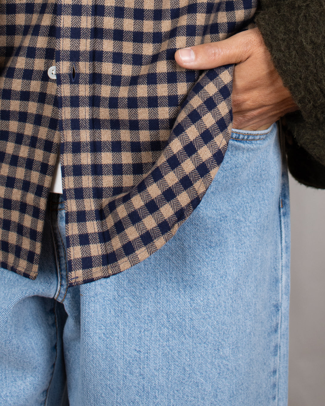 Roca Flannel Shirt Brown