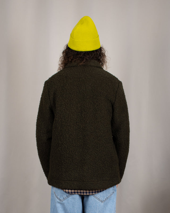 York Wool Fleece Jacket Verdone