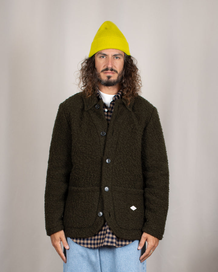 York Wool Fleece Jacket Verdone