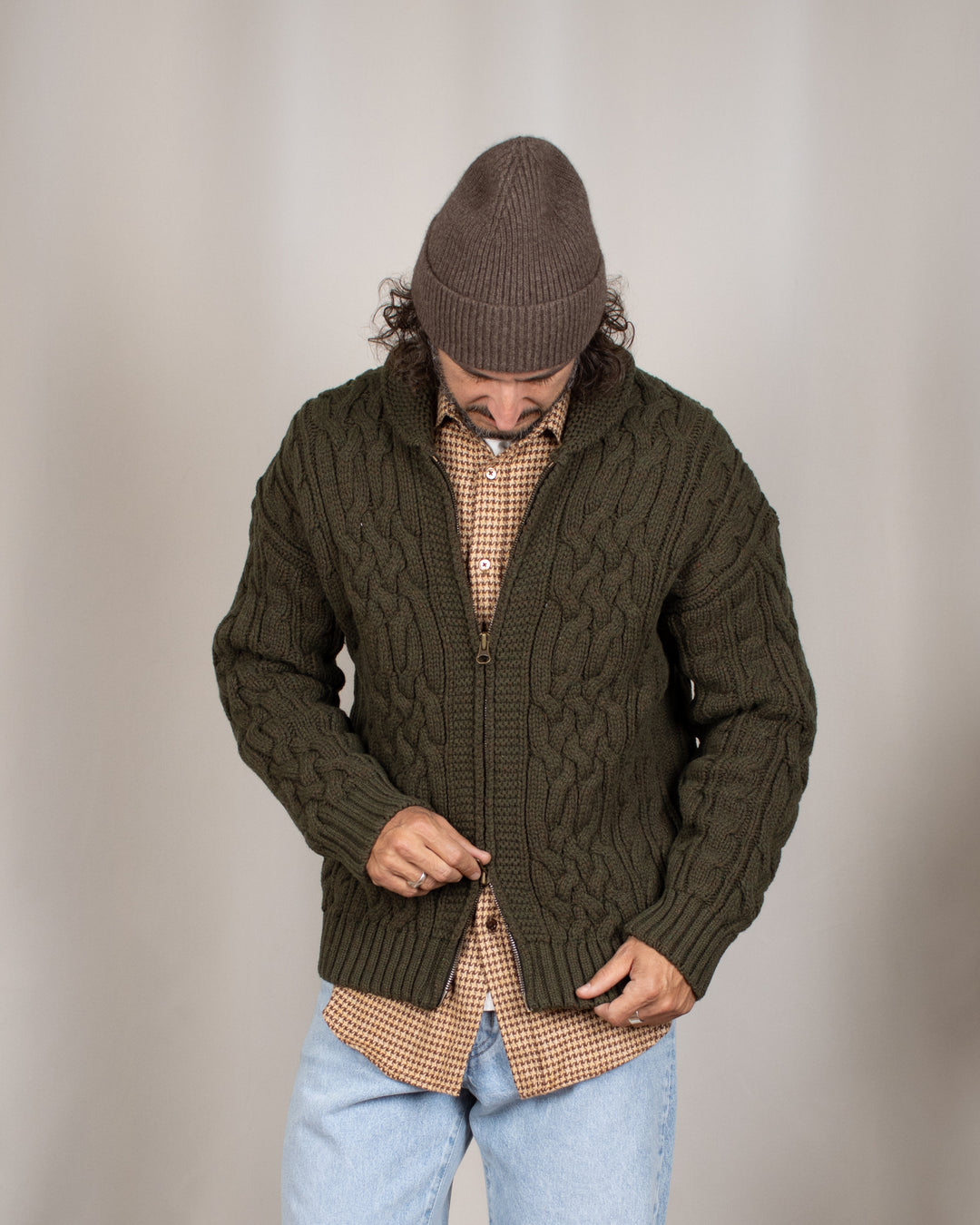 Veste Ohannes Vert Forêt