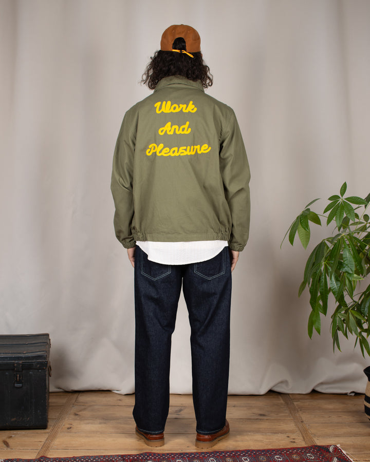 Twill Work Jacket Olive