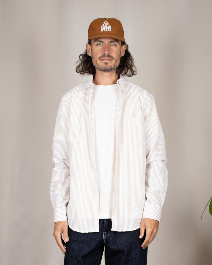 Atlantico Stripe Shirt Sand